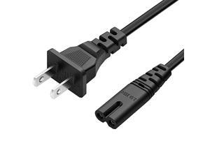 TV Power Cable for LED LCD Smart 1080p 4K HDTV Hisense Insignia JVC LG Samsung Sharp Sony TCL Toshiba 2 Prong TV Cord TV Power Cable for LED LCD Smart 1080p 4K HDTV Hisense Insignia JVC LG Samsung Sharp Sony TCL Toshiba 2 Prong TV Cord