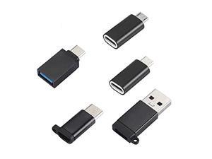 USB C AdapterType C Adapter 5Pack HighSpeed USB Type C to USB 30 Adapter Converter for MacBook ChromeBook PixelNexus 5X Samsung GalaxyMoreBlack USB C AdapterType C Adapter 5Pack HighSpeed USB Type C to USB 30 Adapter Converter for MacBook ChromeBook PixelNexus 5X Samsung GalaxyMoreBlack