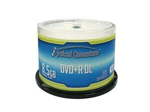 OQDPRDL08LT 8X 85 GB DVD+R DL Double Layer Recordable Blank Media Logo Top