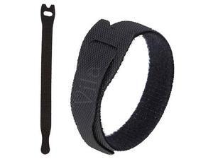 50 Reusable Cable Fastening Ties - 6” x 0.7” Black Nylon Straps from - Durable, Versatile and Flexible - Keeps Wires Neat and Organized - Perfect for Cell Phone Charging Cables & TV cords 50 Reusable Cable Fastening Ties - 6” x 0.7” Black Nylon Straps from - Durable, Versatile and Flexible - Keeps Wires Neat and Organized - Perfect for Cell Phone Charging Cables & TV cords