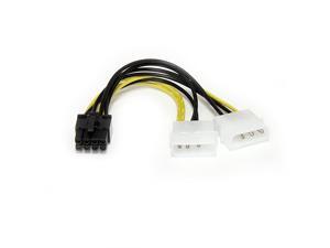 com 6in LP4 to 8 Pin PCI Express Video Card Power Cable Adapter lp4 to PCI express molex to 8 pin PCIe LP4PCIEX8ADP com 6in LP4 to 8 Pin PCI Express Video Card Power Cable Adapter lp4 to PCI express molex to 8 pin PCIe LP4PCIEX8ADP