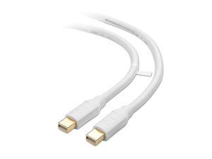 Mini DisplayPort to Mini DisplayPort in White 10 Feet Mini DisplayPort to Mini DisplayPort in White 10 Feet