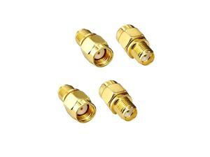 RF Coaxial Adapter SMA Female to RPSMA Male Adapter for Antennas Wireless LAN Devices Coaxial Cable RF Coaxial Adapter SMA Female to RPSMA Male Adapter for Antennas Wireless LAN Devices Coaxial Cable