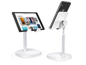 Cell Phone StandAngle Height Adjustable Cell Phone Stand for DeskThick Case Friendly Phone Holder Stand for Desk Compatible with All Mobile PhonesWhite Cell Phone StandAngle Height Adjustable Cell Phone Stand for DeskThick Case Friendly Phone Holder Stand for Desk Compatible with All Mobile PhonesWhite