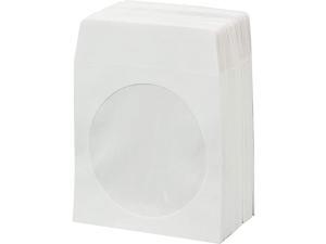 CDSLV100WH 100 Paper CD sleeves with Window and Rear Flap CDSLV100WH 100 Paper CD sleeves with Window and Rear Flap