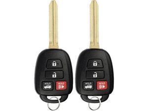 Keyless Entry Remote Car Fob Ignition Key for Toyota Camry with G Chip HYQ12BDM Pack of 2