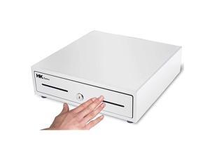 SYSTEMS 13quot Heavy Duty Compact White Manual PushOpen Cash Drawer with 4 Bill 5 Coin Till SYSTEMS 13quot Heavy Duty Compact White Manual PushOpen Cash Drawer with 4 Bill 5 Coin Till