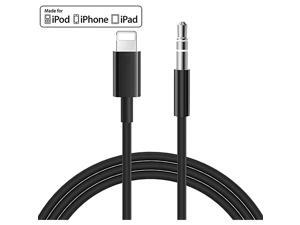 MFi Certified iPhone AUX Cord for Car Stereo Lightning to 35mm Audio Cable Compatible for iPhone 1111 ProXSXRX 8 7 6iPad iPod to Speaker Home Stereo Headphone Support iOS 13 Black MFi Certified iPhone AUX Cord for Car Stereo Lightning to 35mm Audio Cable Compatible for iPhone 1111 ProXSXRX 8 7 6iPad iPod to Speaker Home Stereo Headphone Support iOS 13 Black