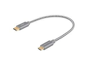 USB C to Micro USB OTG Cable, 0.65 ft Type C Braided Cord, 480Mbps Compatible with MacBook (Pro), Galaxy S20, S20+,S8, S9, S10, Pixel 3 XL, 2 XL, Android Devices, 0.2M/ Space Gray USB C to Micro USB OTG Cable, 0.65 ft Type C Braided Cord, 480Mbps Compatible with MacBook (Pro), Galaxy S20, S20+,S8, S9, S10, Pixel 3 XL, 2 XL, Android Devices, 0.2M/ Space Gray