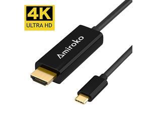 USB C to HDMI Cable 6FT USB 31 Type C Thunderbolt 3 Compatible to HDMI 4K Cable for MacBook Pro 2016 MacBook 12quot Chromebook Pixel Galaxy S8S8+ etc to HDTV Monitor Projector USB C to HDMI Cable 6FT USB 31 Type C Thunderbolt 3 Compatible to HDMI 4K Cable for MacBook Pro 2016 MacBook 12quot Chromebook Pixel Galaxy S8S8+ etc to HDTV Monitor Projector