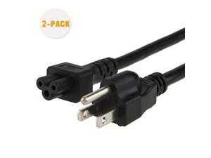 3 Prong AC Power Cord UL Listed 2Pack 6 feet Short Power Cable for Dell HP ASUS XPS Lenovo Toshiba Acer Sony Computer IEC60320 IEC320 C5 to NEMA 515P 18M Black 3 Prong AC Power Cord UL Listed 2Pack 6 feet Short Power Cable for Dell HP ASUS XPS Lenovo Toshiba Acer Sony Computer IEC60320 IEC320 C5 to NEMA 515P 18M Black