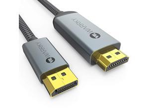 4K DisplayPort to HDMI Cable 66ft GoldPlated Plugs Aluminum Shell UniDirectional 4K UHD High Speed DisplayPortDP to HDMI Cable Compatible for Lenovo HP DELL GPU AMD NVIDIA More 4K DisplayPort to HDMI Cable 66ft GoldPlated Plugs Aluminum Shell UniDirectional 4K UHD High Speed DisplayPortDP to HDMI Cable Compatible for Lenovo HP DELL GPU AMD NVIDIA More