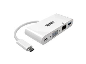 USB C to VGA Multiport Video Adapter Converter 1080p w USBA Hub USBC PD Charging Port Gigabit Ethernet Port Thunderbolt 3 Compatible USB Type C USBC USB TypeC U44406NVGUC USB C to VGA Multiport Video Adapter Converter 1080p w USBA Hub USBC PD Charging Port Gigabit Ethernet Port Thunderbolt 3 Compatible USB Type C USBC USB TypeC U44406NVGUC