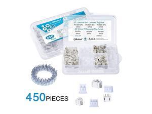 450 Pieces 20mm JSTPHSMT JST Connector Kit 20mm Pitch Female Pin Header JST PH SMT 234 Pin Housing JST Adapter Cable Connector Socket Male and Female Crimp DIP Kit 450 Pieces 20mm JSTPHSMT JST Connector Kit 20mm Pitch Female Pin Header JST PH SMT 234 Pin Housing JST Adapter Cable Connector Socket Male and Female Crimp DIP Kit