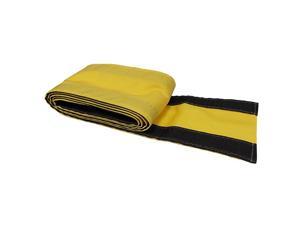 Carpet Cord Cover – 4” Inch Wide – 6’ Feet Long – Yellow – | Floor Cord Cover | Durable Cordura Nylon | Carpet Cable Cover | Cord Hider | Cable Protector
