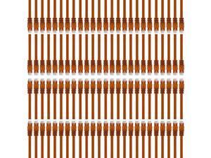 100-Pack, Cat 6 Ethernet Cable Cat6 Snagless Patch 1 Foot - Snagless RJ45 Computer LAN Network Cord, Orange - Compatible with 5 Port Switch POE 5port Gigabit 100-Pack, Cat 6 Ethernet Cable Cat6 Snagless Patch 1 Foot - Snagless RJ45 Computer LAN Network Cord, Orange - Compatible with 5 Port Switch POE 5port Gigabit