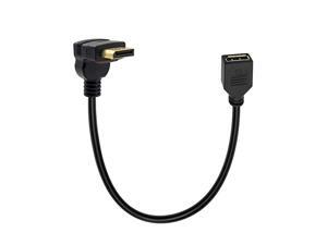 DisplayPort to DisplayPort Cable 90 Degree Up Angle DP to DP Cable Male to Female Displayport Extension Cable for PC Laptop TV etc 12inch 30cmUp Angle Dispalyport DisplayPort to DisplayPort Cable 90 Degree Up Angle DP to DP Cable Male to Female Displayport Extension Cable for PC Laptop TV etc 12inch 30cmUp Angle Dispalyport