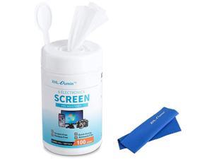 Monitor Wipes PreMoistened Computer Screen Wipes for Electronics Laptop Screen Wipes Computer Monitor Cleaning Wipes for Glasses Phones Tablets TV LCD Screen