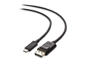 USB C to DisplayPort USBC to DisplayPort USB C to DP Supporting 8K 60Hz in Black 6 ft Thunderbolt 3 Port Compatible with MacBook Pro Dell XPS 13 and More