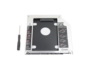 25 SATA HDD SSD Hard Drive Disk DVD CD ROM Optical SuperDrive Caddy Tray Adapter for Apple Unibody MacBookMacBook Pro 13 15 17 Early mid Late 2008 2009 2010 2011 2012etc