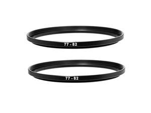 Packs 778MM StepUp Ring Adapter 77mm to 8mm Step Up Filter Ring 77mm Male 8mm Female Stepping Up Ring for DSLR Camera Lens and ND UV CPL Infrared Filters