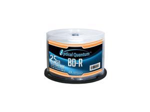 50 Pack 4X 25GB BD-R Blu-ray Blank Disc White Inkjet Hub Printable (MPN:OQBDR04WIP-H-50) 50 Pack 4X 25GB BD-R Blu-ray Blank Disc White Inkjet Hub Printable (MPN:OQBDR04WIP-H-50)