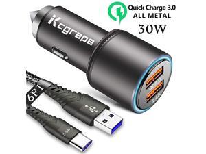 Fast Car Charger for Moto G7 G8 Play PlusG PowerStylusZ4 Z3 Z2 Z Z5 Force Edition DroidG6G6 PlusX4RazrMotorola One Action Hyper ZoomMotoG7motoz42 USB AdapterQuick Charge+24A+6FT Cord Fast Car Charger for Moto G7 G8 Play PlusG PowerStylusZ4 Z3 Z2 Z Z5 Force Edition DroidG6G6 PlusX4RazrMotorola One Action Hyper ZoomMotoG7motoz42 USB AdapterQuick Charge+24A+6FT Cord