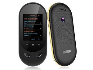 Language Translator Device Two Way Instant Voice Translator Support 106 Languageswith Camera Translation for Travelling Abroad Learning Shopping Business Chat Shopping Black Language Translator Device Two Way Instant Voice Translator Support 106 Languageswith Camera Translation for Travelling Abroad Learning Shopping Business Chat Shopping Black