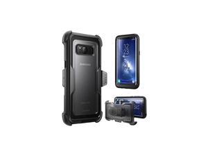 Armorbox Series Case for Galaxy S8+ Plus Full body Heavy Duty Shock Reduction Bumper Case WITHOUT Screen Protector for Samsung Galaxy S8 Plus 2017 Release Black