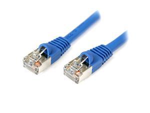 com 15 ft. (4.6 m) Cat5e Ethernet Cable - Power Over Ethernet - Shielded - Blue - Ethernet Network Cable (S45PATCH15BL) com 15 ft. (4.6 m) Cat5e Ethernet Cable - Power Over Ethernet - Shielded - Blue - Ethernet Network Cable (S45PATCH15BL)