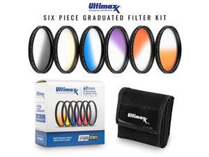 46MM Professional Six Piece Gradual Color Filter Kit Orange Yellow Blue Purple Red Grey for Camera Lens with 46MM Filter Thread and Protective Filter Pouch 46MM Professional Six Piece Gradual Color Filter Kit Orange Yellow Blue Purple Red Grey for Camera Lens with 46MM Filter Thread and Protective Filter Pouch
