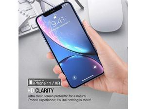 Compatible with iPhone 12 Screen Protector, iPhone 12 Pro Screen Protector - 3 Pack Tempered Glass Film for iPhone XR / 11/12 / 12 Pro 6.1 inch 9H Hardness/Installation Tray/Case Friendly