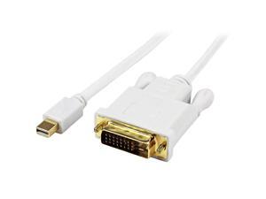 com 6 foot Mini DisplayPort to DVI Active Adapter Converter Cable 6 ft 18m Active mDP to DVI MM Cable 1920x1200 White MDP2DVIMM6WS com 6 foot Mini DisplayPort to DVI Active Adapter Converter Cable 6 ft 18m Active mDP to DVI MM Cable 1920x1200 White MDP2DVIMM6WS