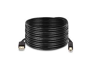 Printer Cable 30 feet, USB Printer Cable Cord Type A-Male to B-Male Printer USB Cable for Printer/Scanner-Gold-Plated Printer Cable 30 feet, USB Printer Cable Cord Type A-Male to B-Male Printer USB Cable for Printer/Scanner-Gold-Plated