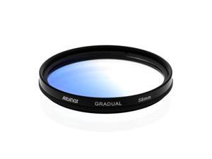 58mm Blue Graduated Gradual Color Filter 58mm Blue Graduated Gradual Color Filter