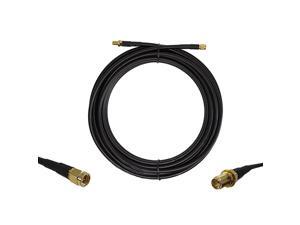 15 ft LowLoss Coax Extension Cable 50 Ohm SMA Male to SMA Female Antenna Lead Extender for 3G4GLTEHamADSBGPSRF Radio Use Not for TV or WiFi 15 ft LowLoss Coax Extension Cable 50 Ohm SMA Male to SMA Female Antenna Lead Extender for 3G4GLTEHamADSBGPSRF Radio Use Not for TV or WiFi