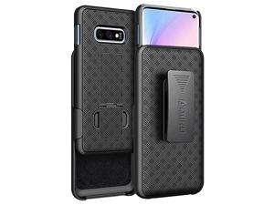 Cell Phone Holsters for Samsung Galaxy S10 E Case Protector Includes Belt-Clip & Built-in Kickstand