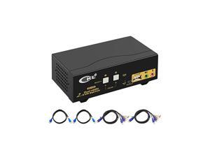 HDMI KVM Switch 2 Port Dual Monitor Extended Display 922HUA HDMI KVM Switch 2 Port Dual Monitor Extended Display 922HUA