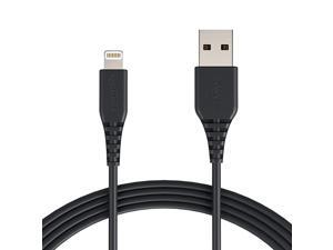 Lighting to USB A Cable for iPhone and iPad 10 Feet 3 Meters Black Lighting to USB A Cable for iPhone and iPad 10 Feet 3 Meters Black