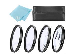 CloseUp Filter Set +1 2 4 and +10 Diopters for Nikon COOLPIX P1000 167 Digital Camera CloseUp Filter Set +1 2 4 and +10 Diopters for Nikon COOLPIX P1000 167 Digital Camera