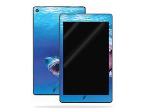 Skin Compatible with  Kindle Fire HD 8 2017 Great Whites | Protective Durable and Unique Vinyl Decal wrap Cover | Easy to Apply Remove and Change Styles | Made in The USA