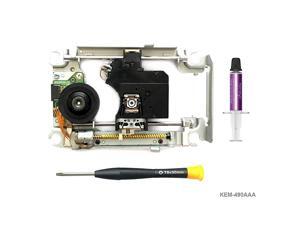 Replacement Blu Ray Laser Lens Deck KEM490AAA Playstation 4 Repair Part DVD Drive Module Motor with KES490A Optical Head Torx TR8 Screwdriver for BDP020 and BDP025 of CUH11xx Replacement Blu Ray Laser Lens Deck KEM490AAA Playstation 4 Repair Part DVD Drive Module Motor with KES490A Optical Head Torx TR8 Screwdriver for BDP020 and BDP025 of CUH11xx