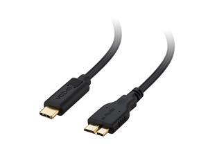 C to 30 MicroB Cable 33 ft VCZHS C Cable for Hard Drive Type C to Micro B Cable 30 for Apple MacBook Pro Chromebook Pixel and More
