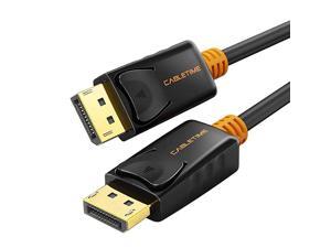 DisplayPort to DisplayPort Cable 10ft  DP 12 Cable 4K60Hz 2K165Hz 2K144Hz for Laptop PC TV Gaming Monitor Cable and etc