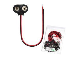 9v Battery Clip Connector Holder TType Holder with Leather Housing and Lead Wire Pack of 20pcs kit for Arduino LED Strip 9v Battery Clip Connector Holder TType Holder with Leather Housing and Lead Wire Pack of 20pcs kit for Arduino LED Strip