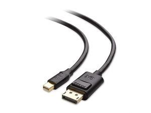 Mini DisplayPort to DisplayPort DisplayPort to Mini DisplayPort 14 with 8K 60Hz Video Resolution and HDR in Black 6 Feet Thunderbolt and Thunderbolt 2 Port Compatible Mini DisplayPort to DisplayPort DisplayPort to Mini DisplayPort 14 with 8K 60Hz Video Resolution and HDR in Black 6 Feet Thunderbolt and Thunderbolt 2 Port Compatible