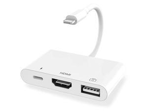 Adapter 3 in 1 USB Camera Adapter with 1080P Digital AV Adapter + Charging Splitter Support USB Flash Drive MIDI Keyboard Mouse Ethernet Adapter Adapter 3 in 1 USB Camera Adapter with 1080P Digital AV Adapter + Charging Splitter Support USB Flash Drive MIDI Keyboard Mouse Ethernet Adapter
