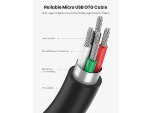 Micro USB to USB Micro USB 20 OTG Cable 2 Pack On The Go Adapter Micro USB Male to USB Female for Samsung S7 S6 Edge S4 S3 LG G4 DJI Spark Mavic Remote Controller Android Tablets Black Micro USB to USB Micro USB 20 OTG Cable 2 Pack On The Go Adapter Micro USB Male to USB Female for Samsung S7 S6 Edge S4 S3 LG G4 DJI Spark Mavic Remote Controller Android Tablets Black