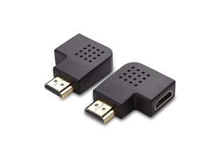 HDMI Male to HDMI Female 90 Degree GOWOS HDMI Right Angle Adapter 20 Pack