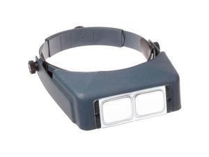 OptiVISOR LX Binocular Magnifier-Lensplate #4 Magnifies 2X At 10" Focal Length